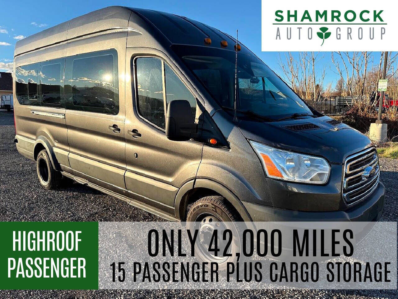 2017 FORD TRANSIT 350 HD XLT