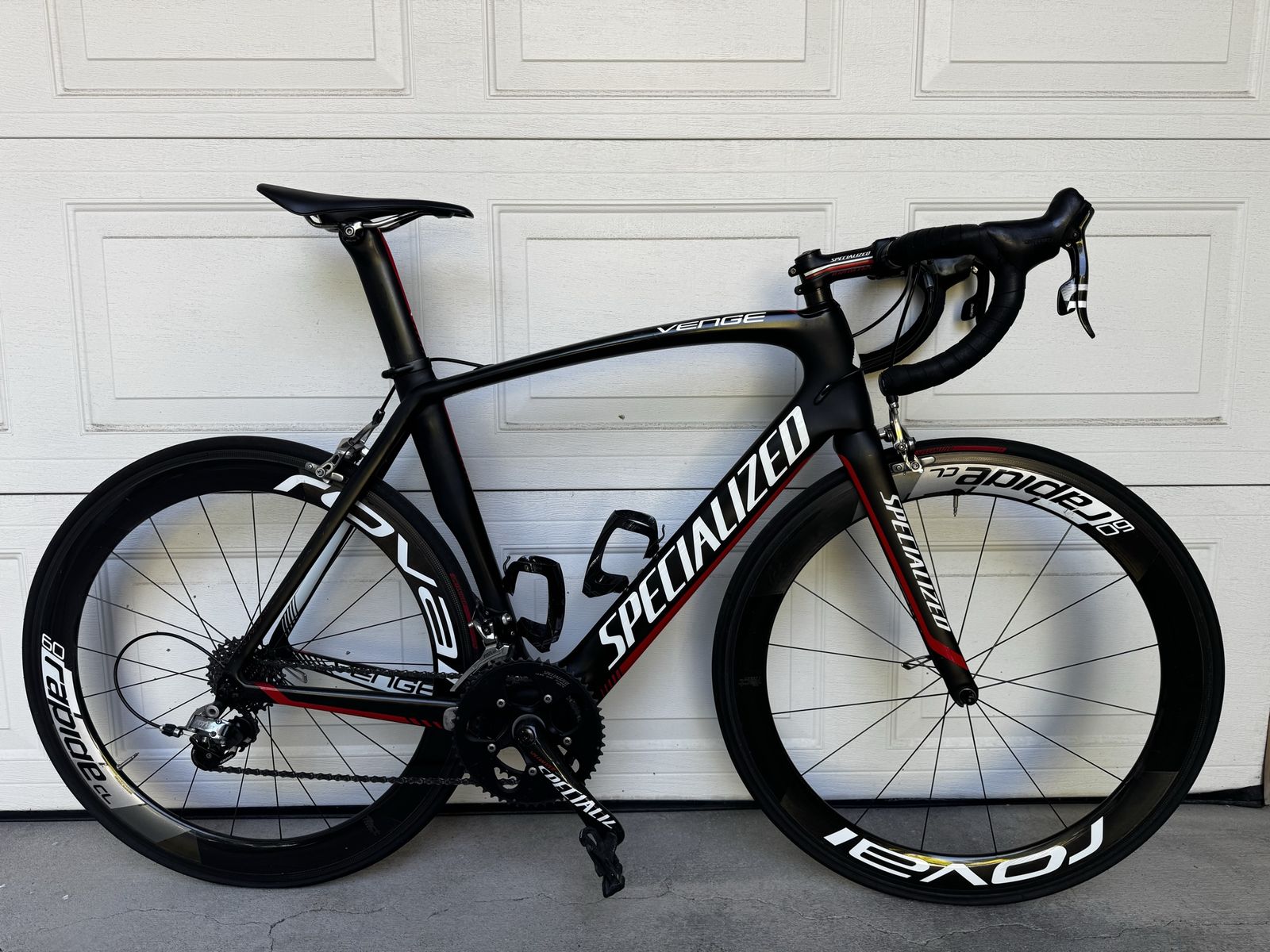 Specialized Venge Pro 56cm Road Bike - Red/Black, Roval Rapide CL Wheels