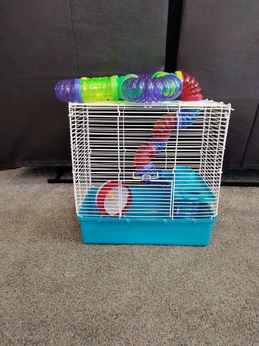 Hamster or mouse cage