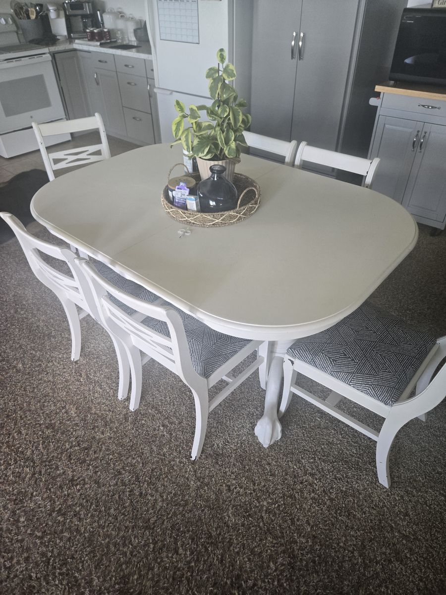 Table and chairs