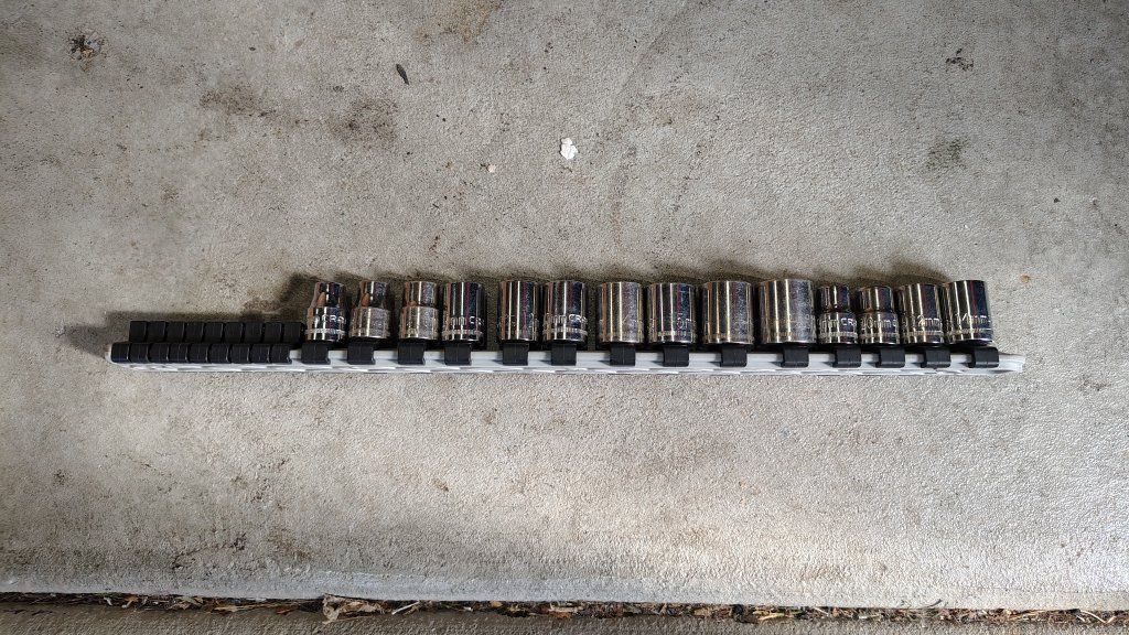 Craftsman 10pc 12pt 3/8 Drive Metric Socket Set