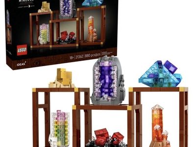 LEGO Ideas Mineral Collection Set 21362 - Complete Build with Instructions