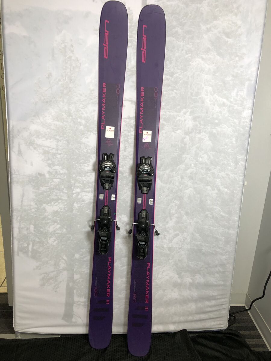 Lightly used 2025 Elan Playmaker 111 ski- 180cm w/ Tyrolia Attack LYT 13 adjustable GW binding