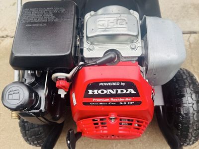 Excell Premium DeVilbiss EXHA2425 gas-powered pressure washer.