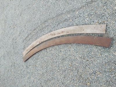 5" channel rolled. Build a small bridge