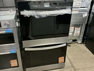 NEW WHIRLPOOL STAINLESS DOUBLE ELECTRIC WALL OVEN