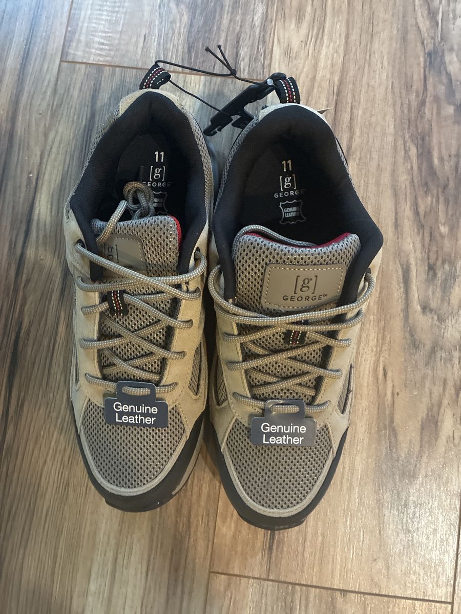 George Men's Rugged Casual Shoes / hiking shoes Size US 11 M Tan color