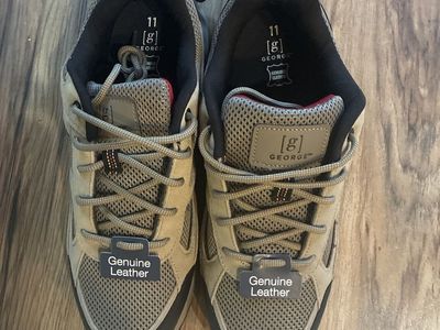 George Men's Rugged Casual Shoes / hiking shoes Size US 11 M Tan color