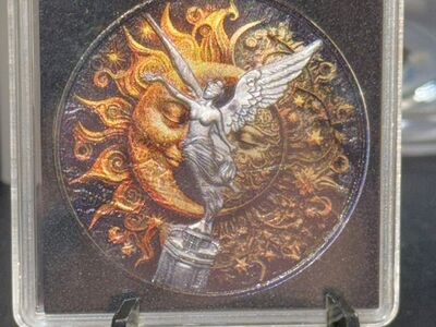 2023 1 Oz 999 Fine Silver Colorized Libertad