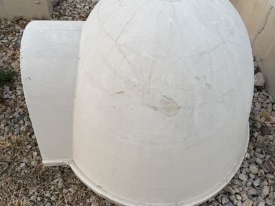 Free Dogloo Plastic Igloo Dog House 40" x 40" Outdoor Shelter