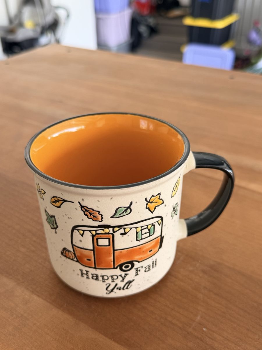 Camper Mug –Ceramic Coffee Cup