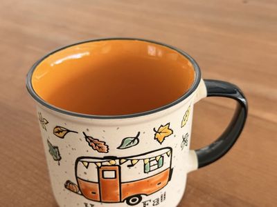 Camper Mug –Ceramic Coffee Cup