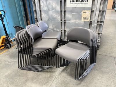 STACKABLE OFFICE CHAIRS