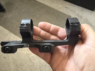 Rix QD 20 moa 30mm Scope Mount & Tipton Best Gun Vise & MDT .308 Magazine
