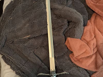 Decorative Medieval-Style Fantasy Sword with Ornate Hilt - Perfect for Cosplay or Display