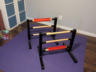 Dance overstretch bars from The Beam company. $100