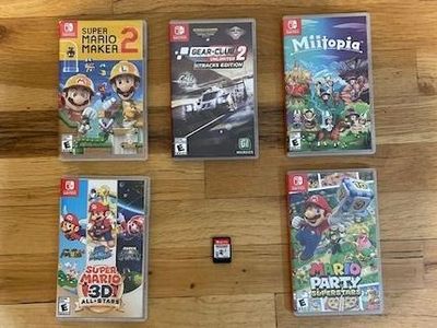 Nintendo Switch Games Bundle (6 great Games)