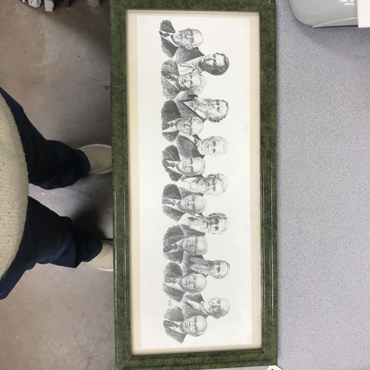 15 Prophets framed picture