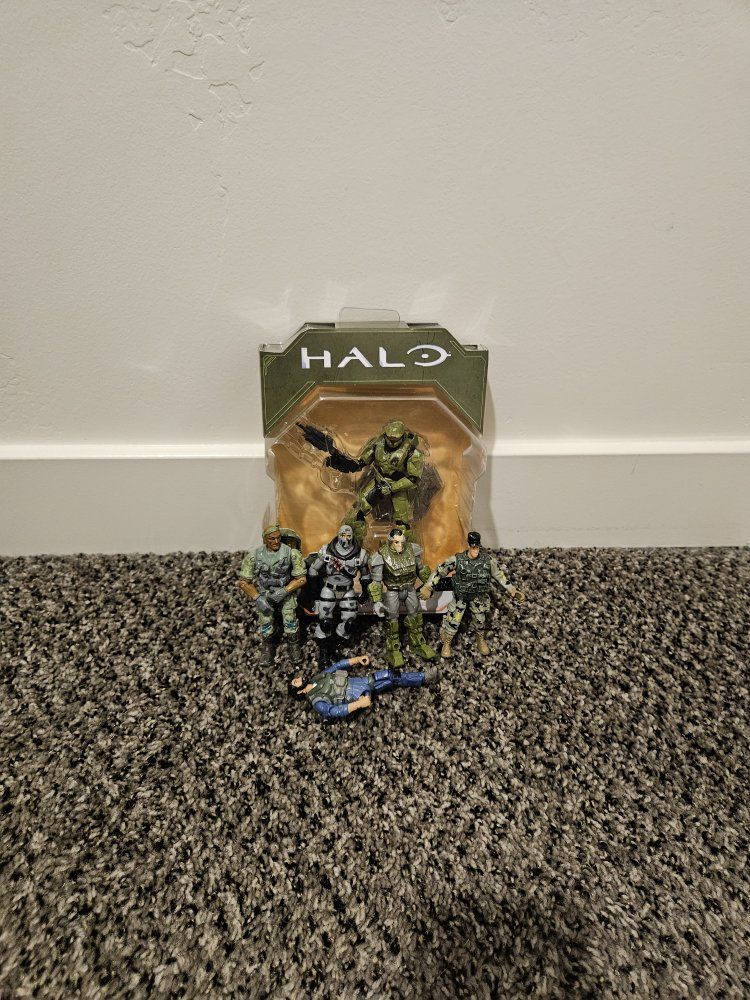 Halo & Military Action Figure G.I. Joe Lot