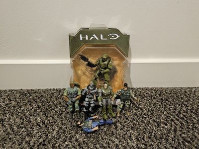 Halo & Military Action Figure G.I. Joe Lot
