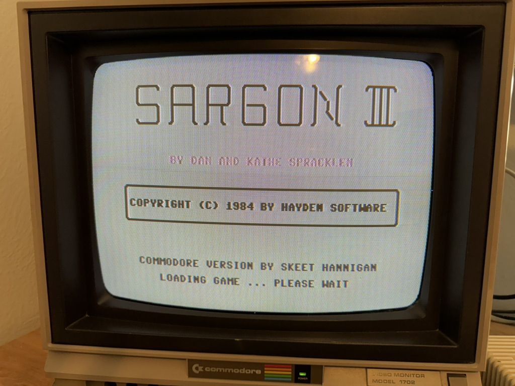 Commodore 1702 CRT Monitor/TV for retro games