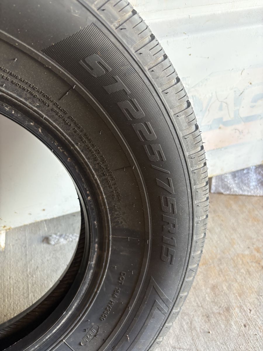 225/75R15 trailer tires set of 4