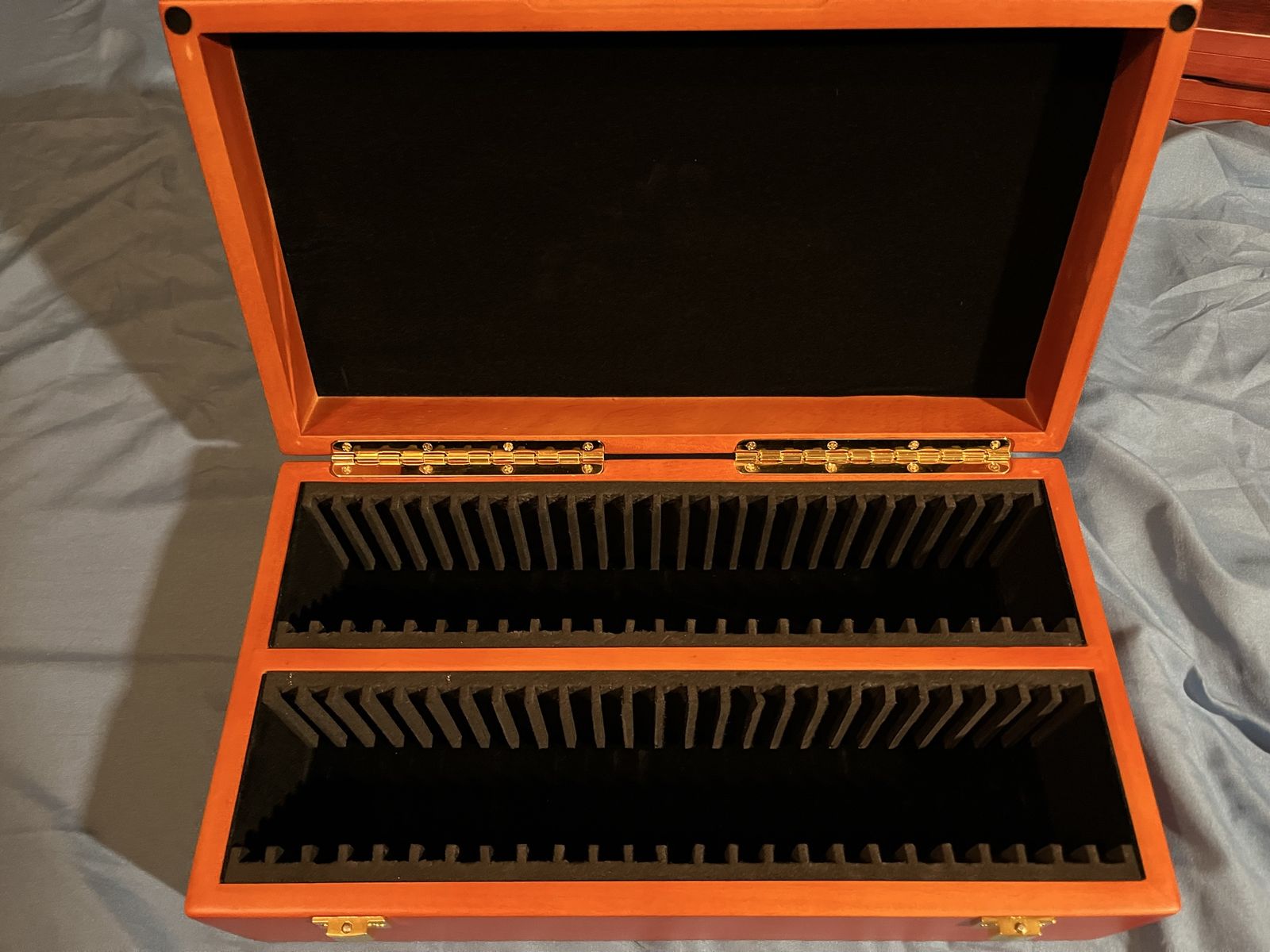 Wooden Coin Box For 50 NGC, PCGS Slabs Silver