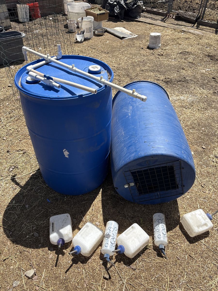 Rabbit cage and accessories