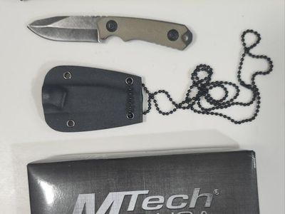 M Tech Neck Knives