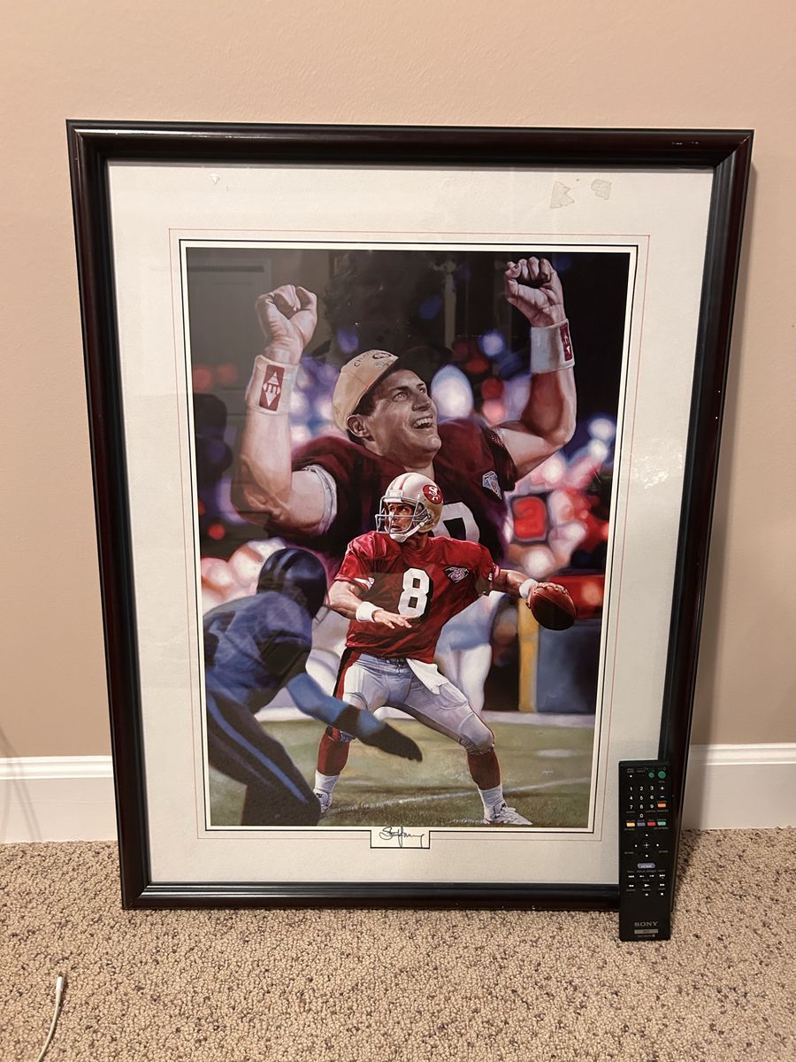 Steve Young SF49ers Framed picture