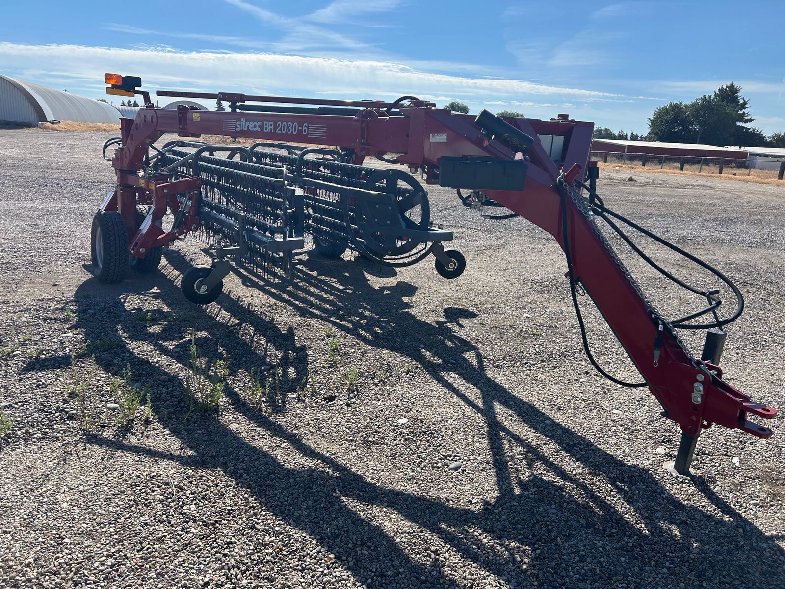 Sitrex 6 Bar Hydraulic Basket Rake