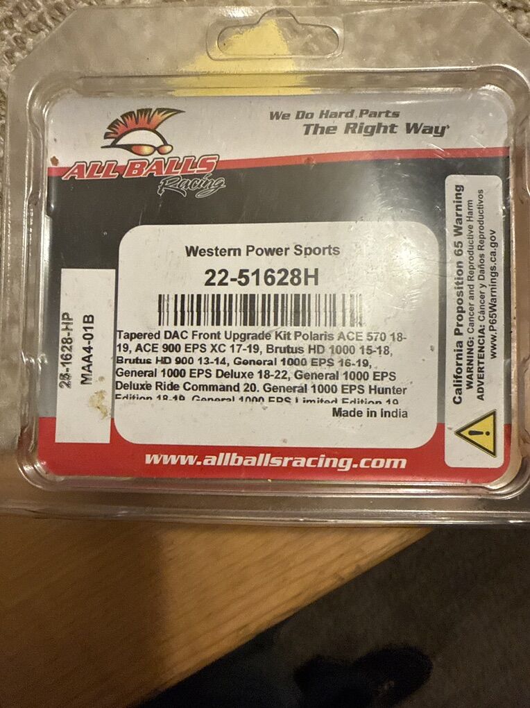 POLARIS RZR WHEEL BEARINGS