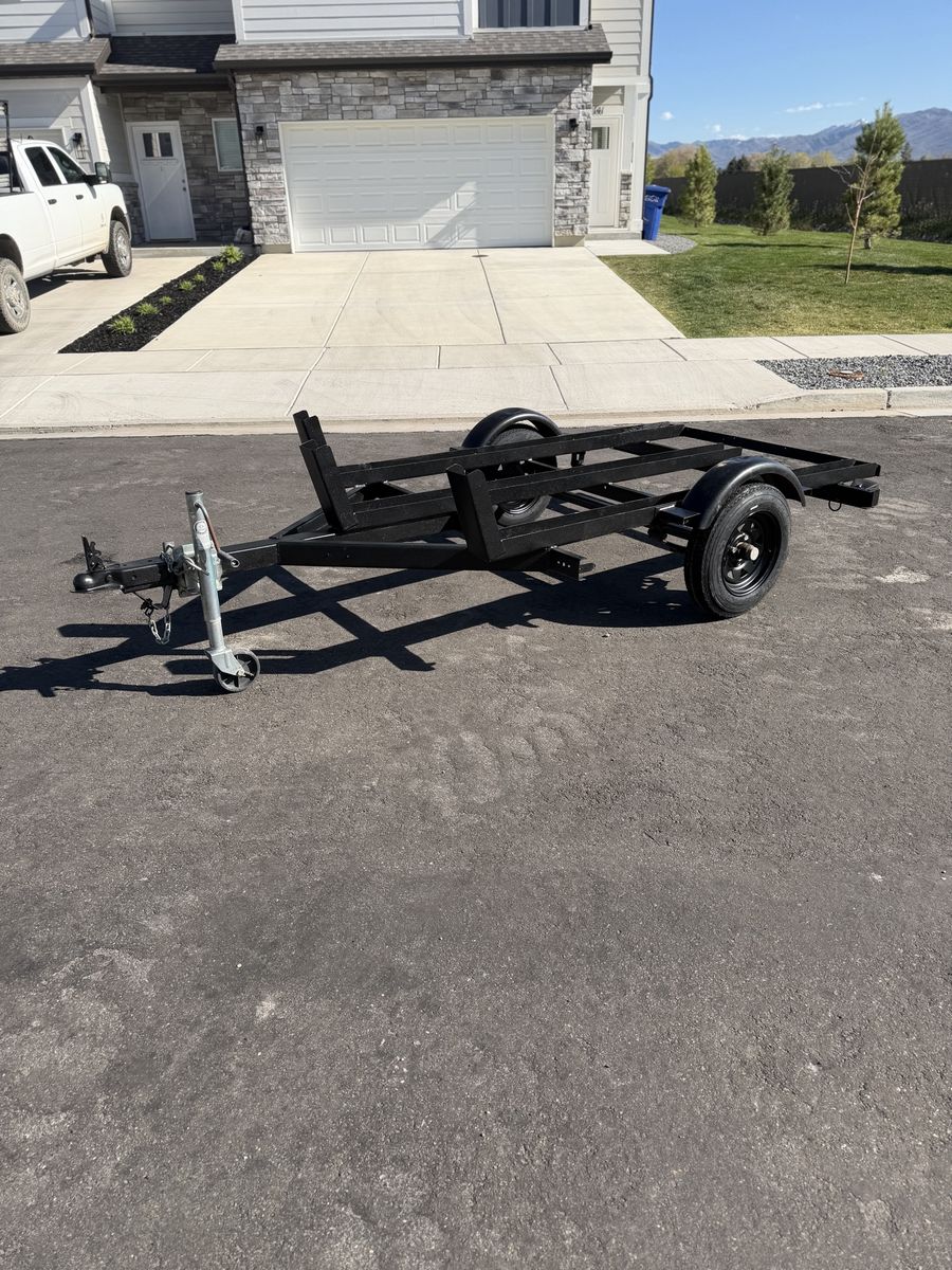 3 place dirt bike trailer