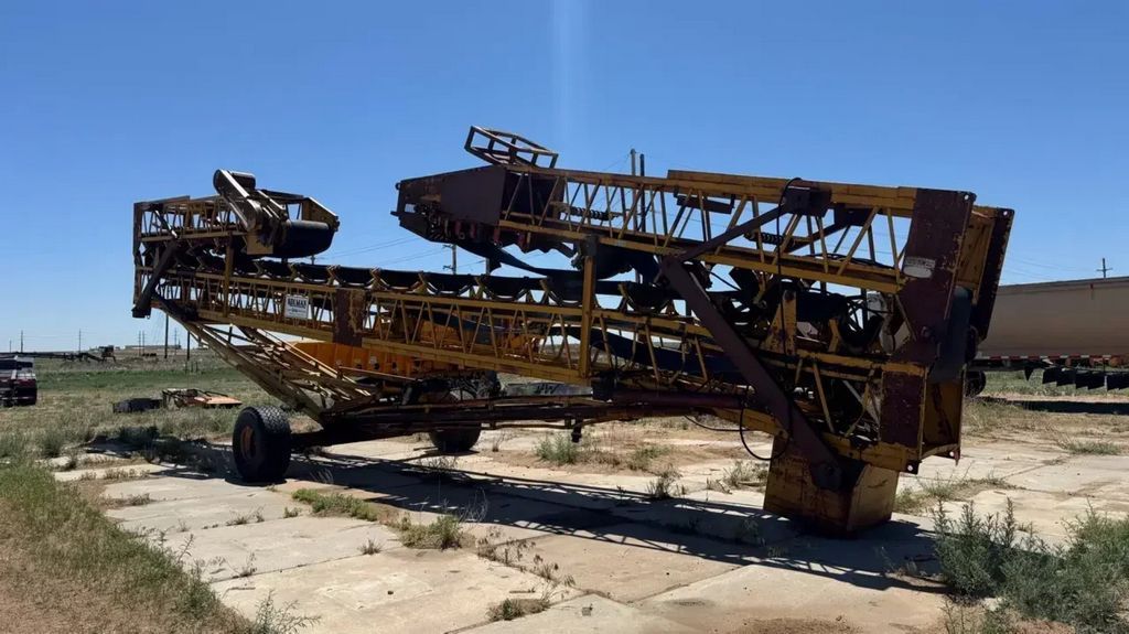 Kolman 101-FE 100x30 Portable Radial Stacking Conveyor Folding 100 Ft.-4786