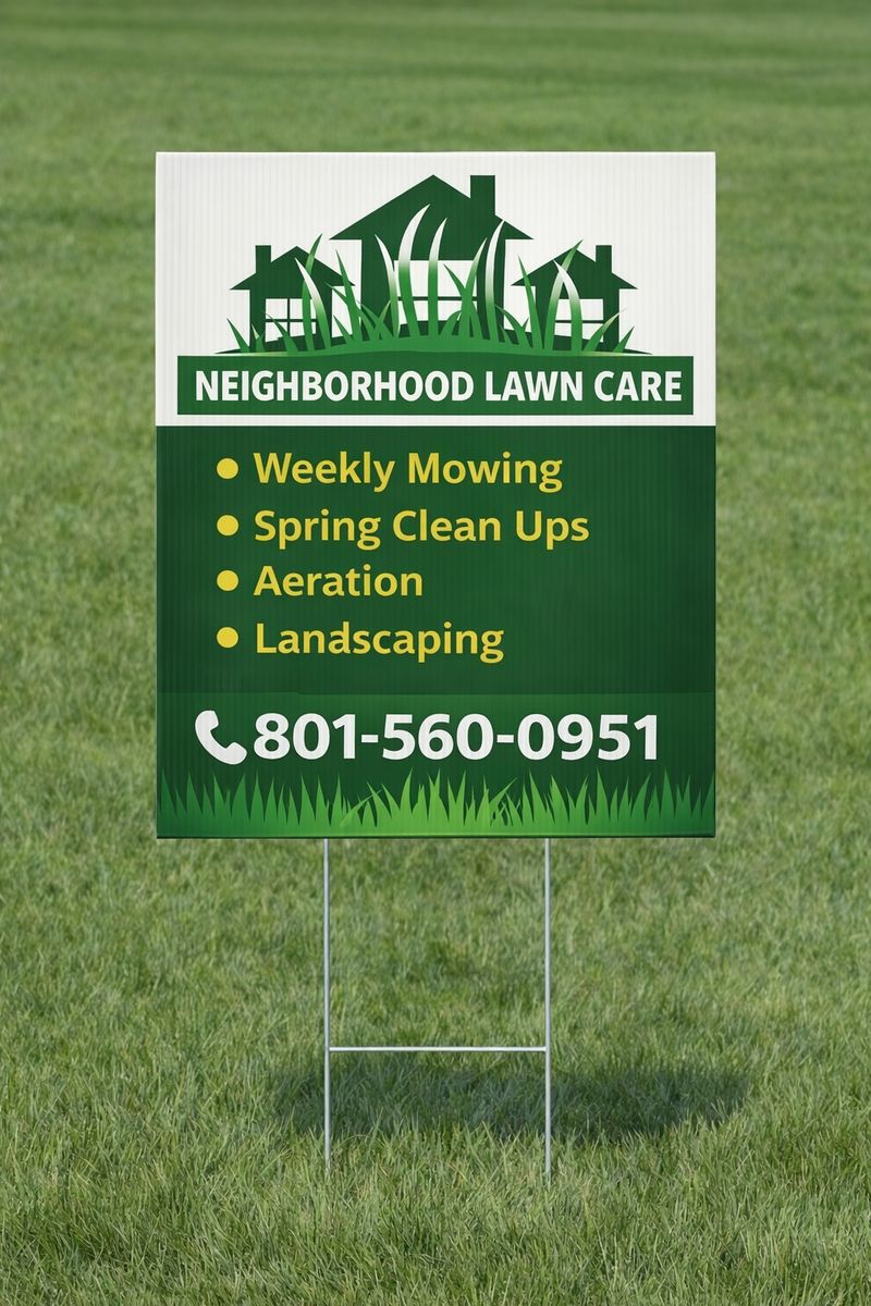 Weekly Lawn Mowing • Spring Clean Up • Aeration