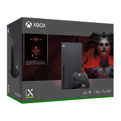 Xbox Series X Diablo 4 Bundle Edition Retail Box