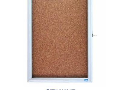 Recycled rubber bulletin board