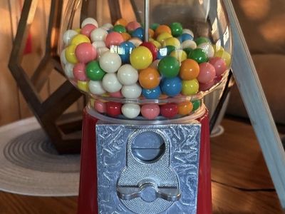 Vintage Gum Ball Machine/Bank