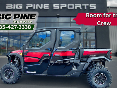 2026 Kawasaki Ridge Crew Platinum Ranch Edition – Built for Work, Designed for Comfort