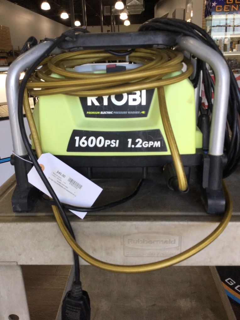 Ryobi Pressure Washer    #E75013749