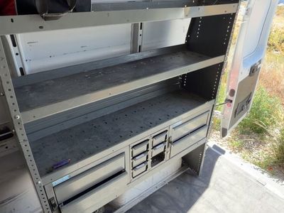Adrian Steel Commercial Van Shelving & Storage System - Grey, Heavy Duty Steel