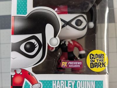 Three Funko Pops DC Wonder Woman Harley Quinn Funko Freddy