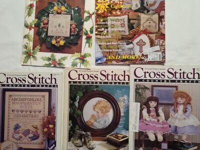 Counted Cross-stitch Magazines - Vintage