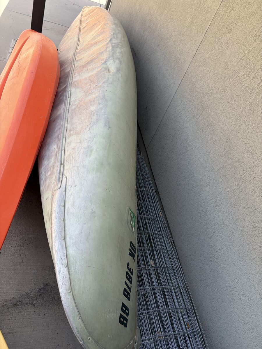 Aircraft Aluminum Canoe 17 - 18 Feet.