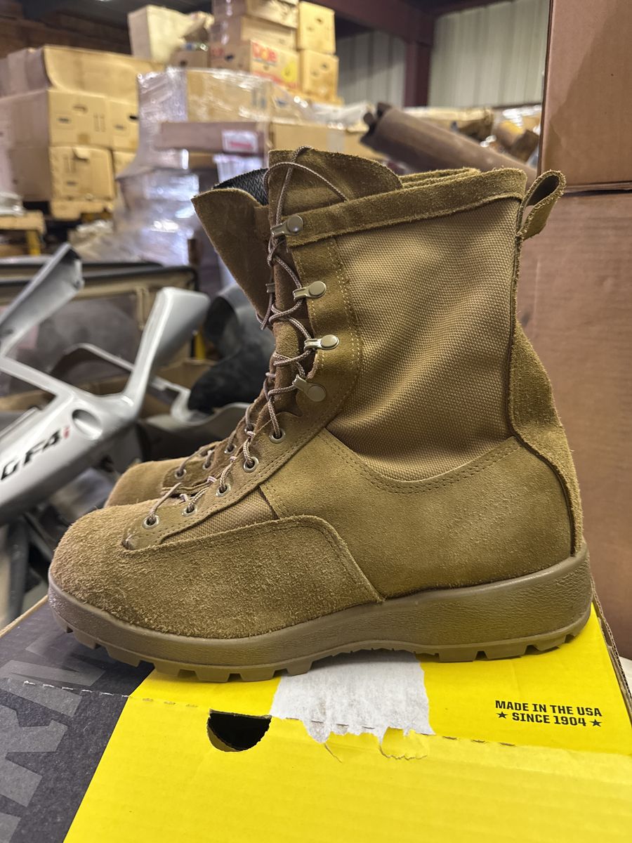 Mens 11.5 Belleville Combat Tan Boots