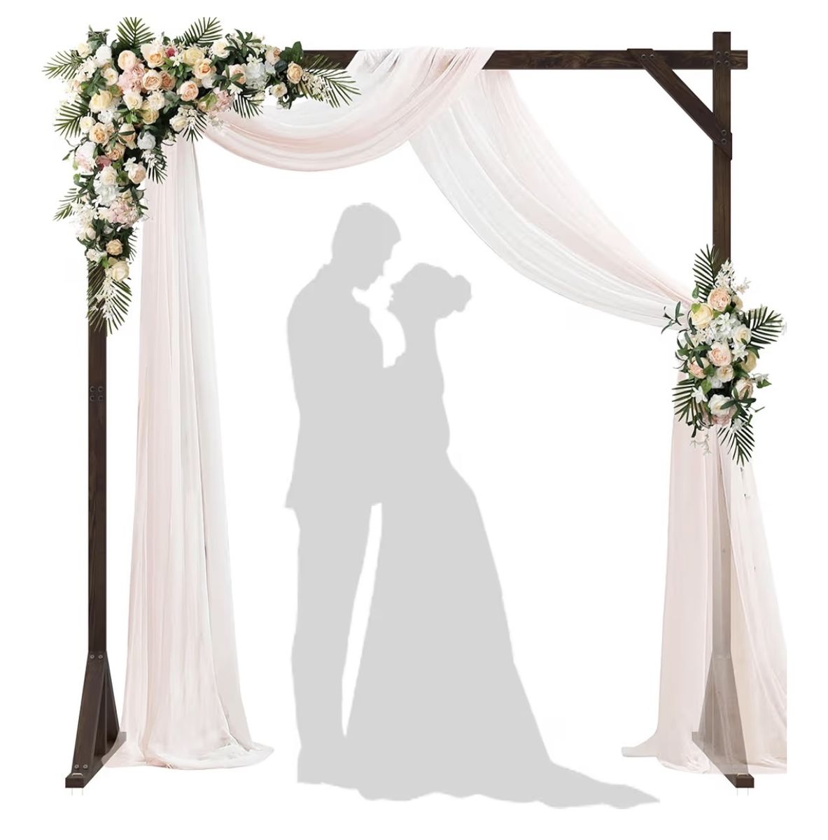 Wooden Wedding Arch 7.25’ 