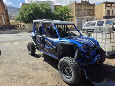 2023 Honda Talon 1000 X-4 FOX Live Valve Blue Side-by-Side UTV - 2543 Miles