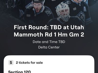 Utah Mammoth Playoff Game 2