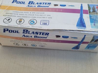 Pool Blaster Aqua Broom Cordless Pool & Spa Vacuum - For Quick Cleaning & Spot Removal