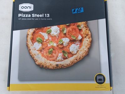 Ooni Pizza Steel 13" for Home Ovens
